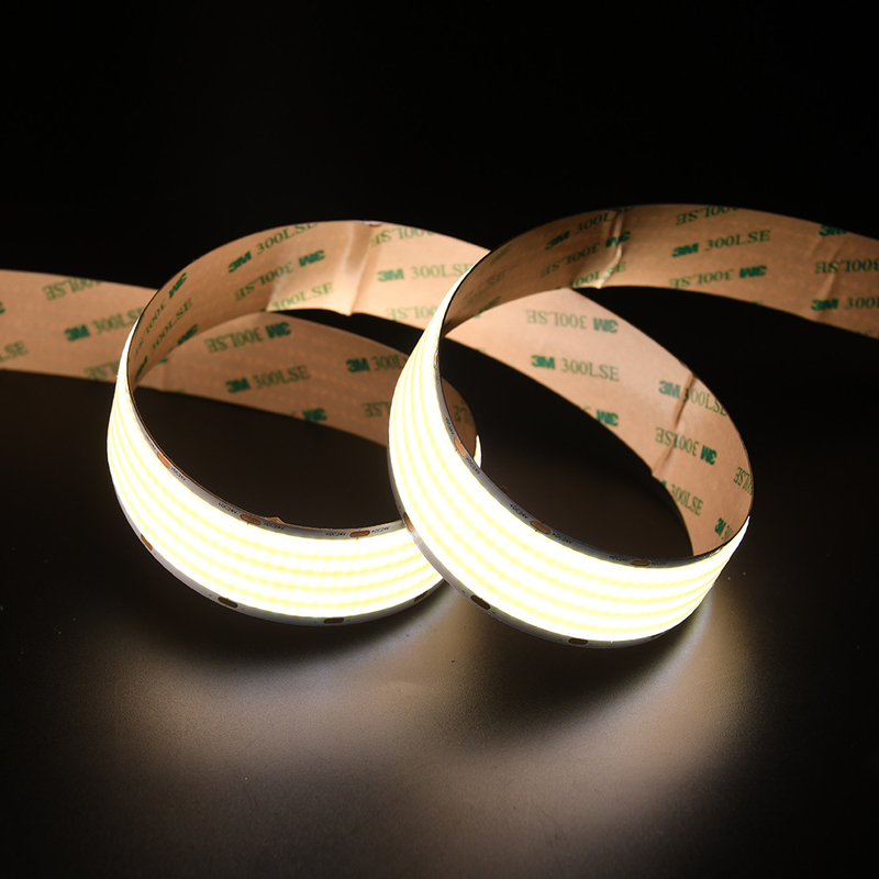 ADLED 30MM صفحه PCB 1600leds نوار LED انعطاف پذیر DC24V نوار COB 90 CRI انعطاف پذیر یونیفورم 40w / M