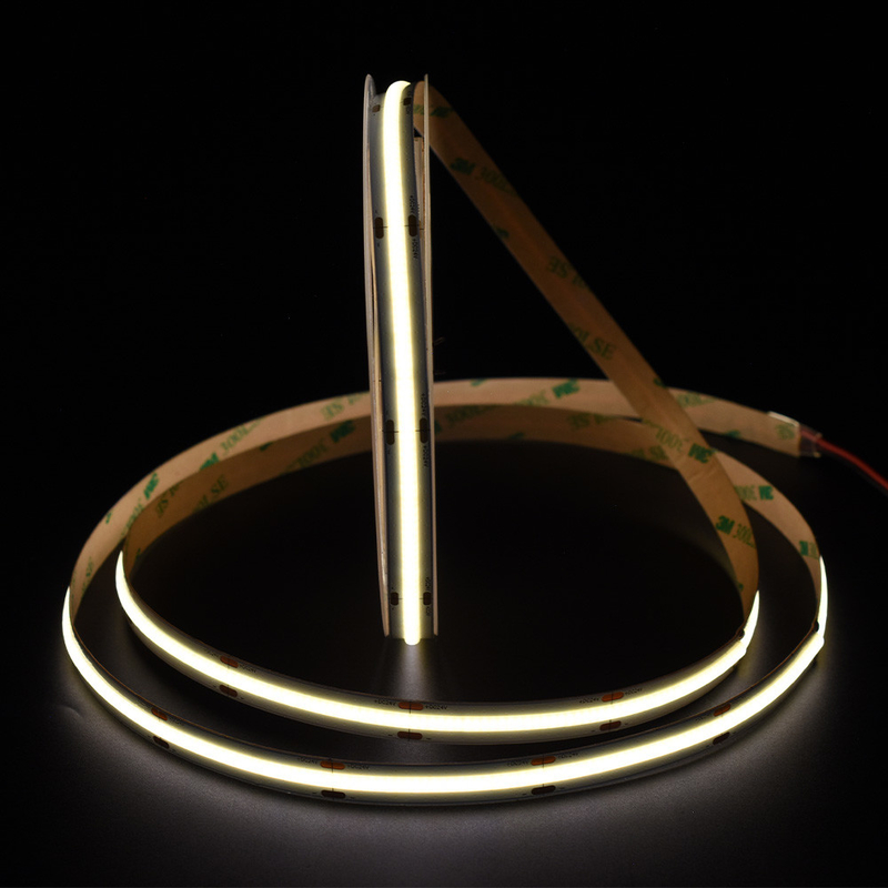 528led/m COB نوار بالا CRI 90 95 98 10mm عرض DC24V LED نوار نوری