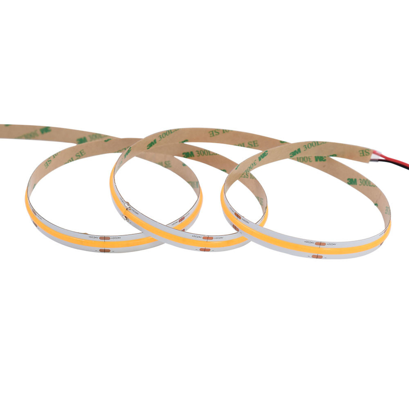 روشنایی بالا CRI بالا (90-98) نوار COB با 528 LED در هر متر، عرض 10mm، DC24V چراغ نوار LED