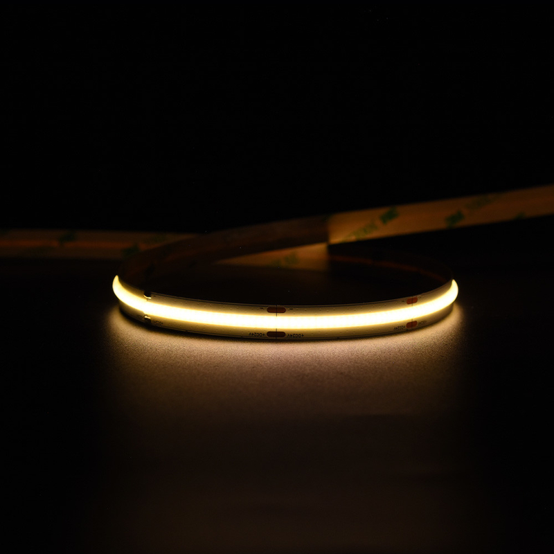 هیچ واحدی برای برش حداقل وجود ندارد نوار LED COB سفید گرم آزاد 14W / M 5M در هر رول 1400LM / M