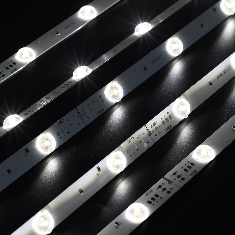 راه حل حرفه ای برای میله های نور پس زمینه LED 38 اینچی برای لایت باکس سقف کشسان با عمق 40-150 میلی متر