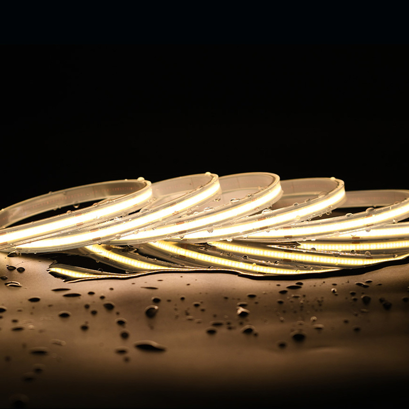 1000LM جریان ثابت COB نوار نور خم کردن آزادانه در 24V با 480 LED در هر متر
