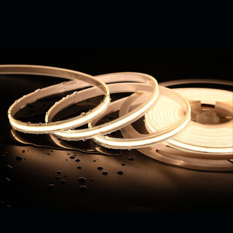 1000LM روشنایی COB نوار LED RGB RGBW 3000K 4000K 6000K گزینه های 480 LED / m CRI 90-95 5m رول
