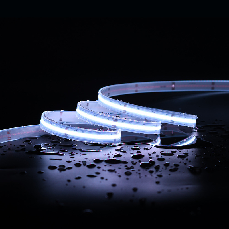چراغ های نوار LED تجاری کارخانه حرفه ای کامل رنگ RGBW چراغ های نوار هوشمند ip20 ip65 COB LED Strips