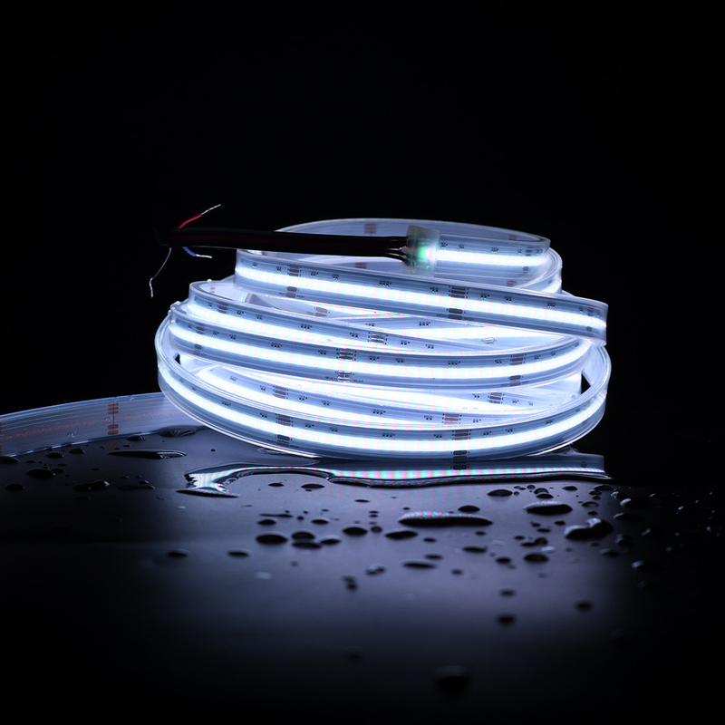 نصب پروژه جدید RGBW رنگ LED Strip light Cob Magic Digital Adressable COB led Strip